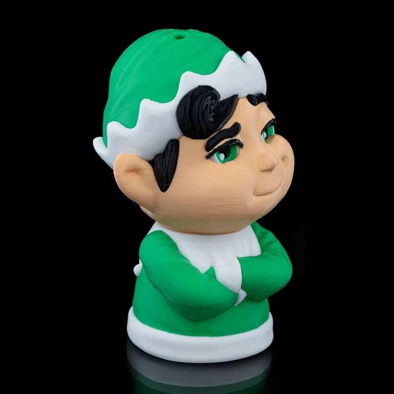 Wilbur, the Elf Christmas Ornament x3 - 3D Printed