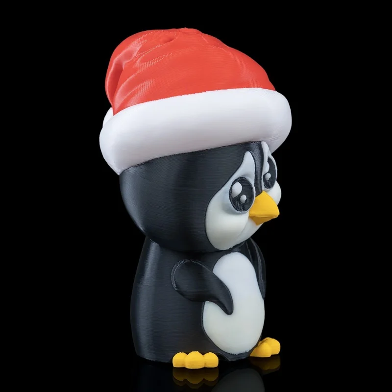 Flipper, the Penguin Christmas Ornament x3 - 3D Printed