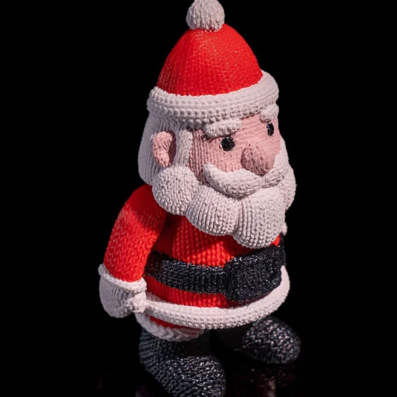 Hooked Santa  - 3D Printed
