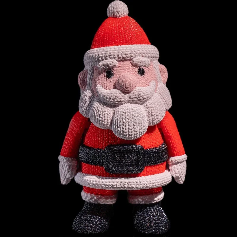 Hooked Santa  - 3D Printed