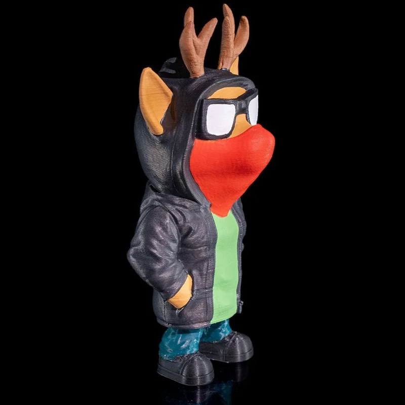 Santa Crew - Ruthless Rudolph - 3D Printed