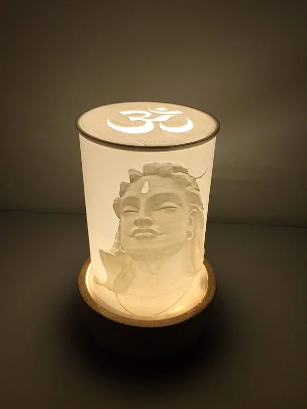 Personalised Lithophane Photo Lamp Light - USB Powered