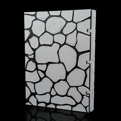 Stone Heart Custom Scrapbook Cover Gift / Valentines / Memories - 3D Printed