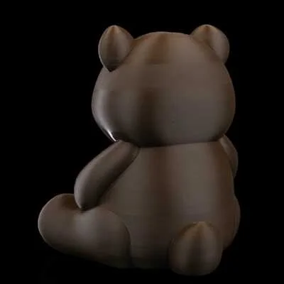 Light-Hearted Bear Light Decor Night Light - 3D Printed
