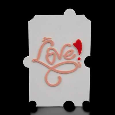 Puzzled Love Magnetic Photo Frame - 3D Printed