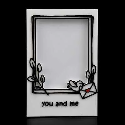 Framed with Love - Magnetic photo Frame x 3 - 3D Printed