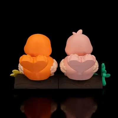 Tweethearts / Bird Valentines / Desk Buddies - 3D Printed