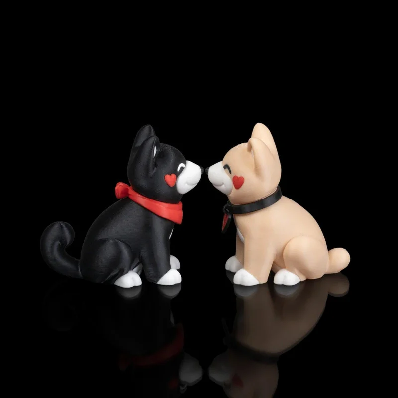Furever Yours / Dog Valentines / Desk Buddies - 3D Printed