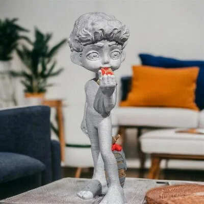 Pizzaiolo David Ornament / Statue - 3D Printed