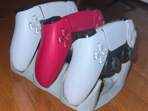 PS5 Controller Stand - 3 Controllers - 3D Printed