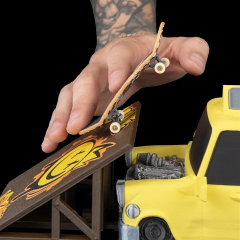 Finger Skate/Skating Park - 3D Printed Cab Ramp