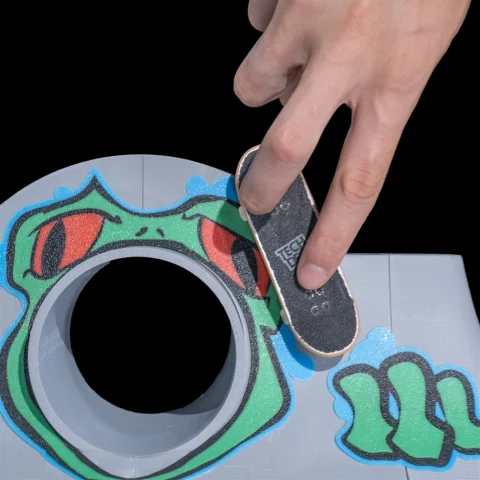 Finger Skate/Skating Park - 3D Printed Frog Sewer Drop