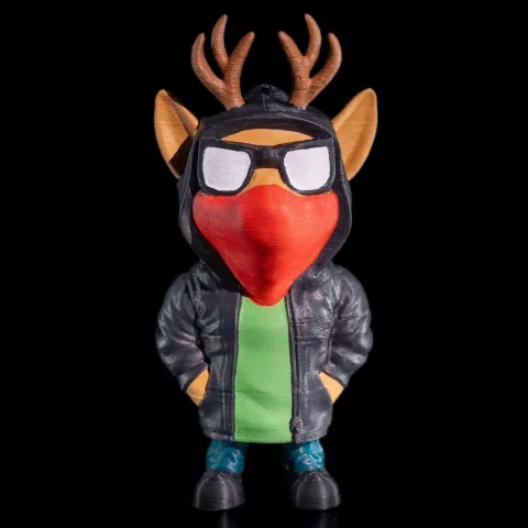 Santa Crew - Ruthless Rudolph - 3D Printed